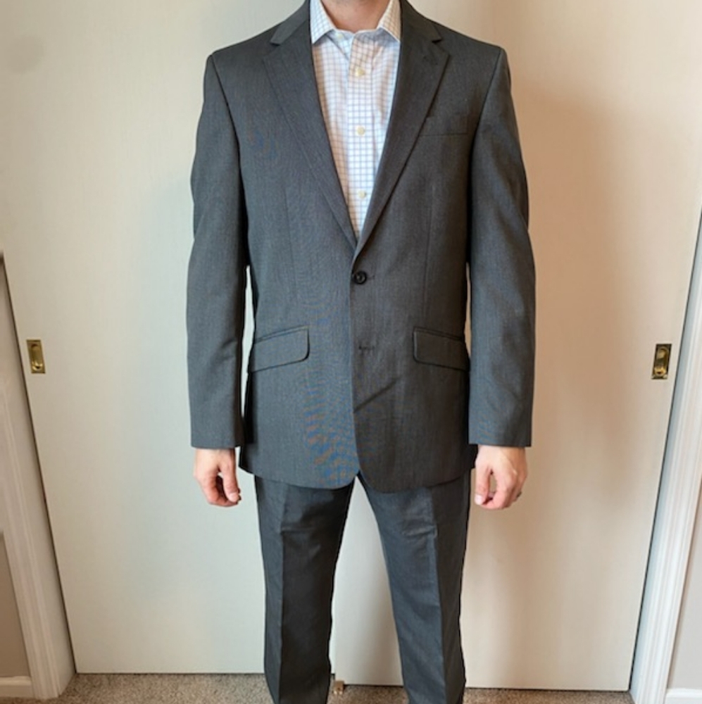 40R Grey Suit